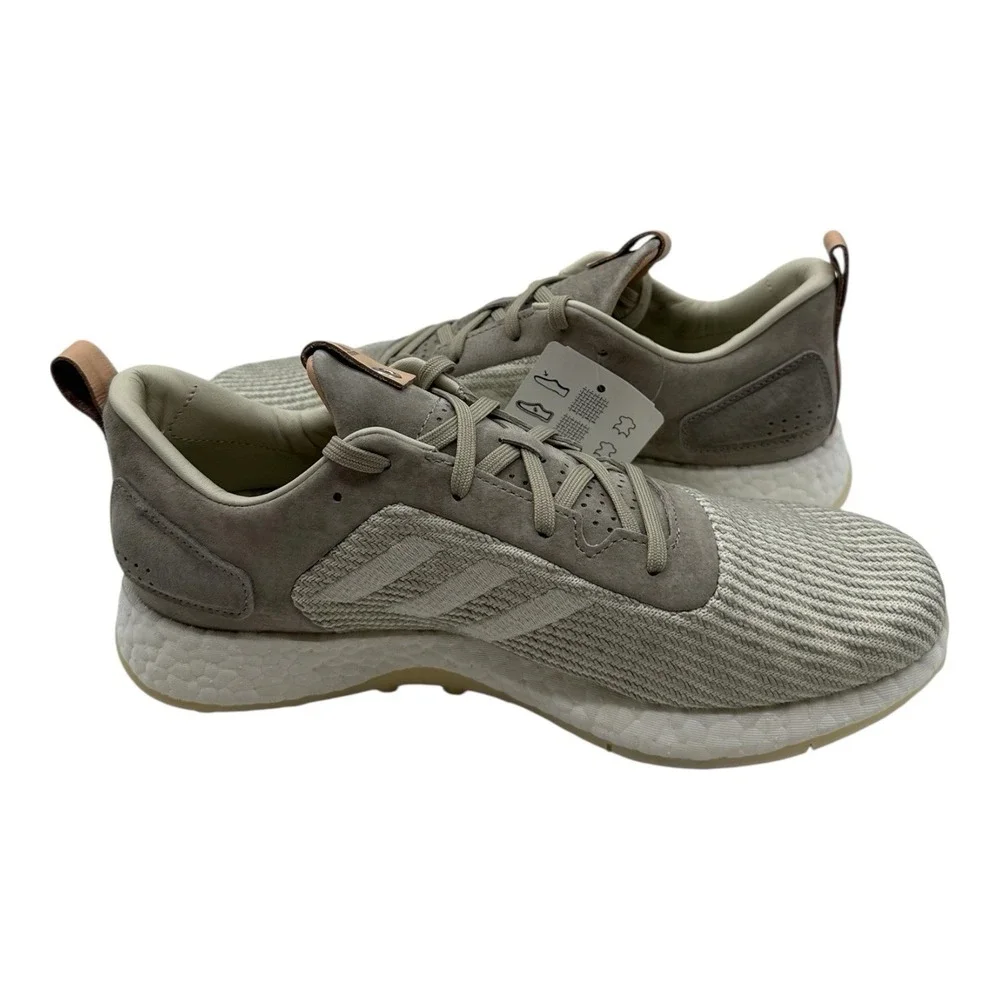 Adidas Pureboost DPR Solebox Shoes‎ Men's Size 8.5 Stone Grey Sneakers B27992